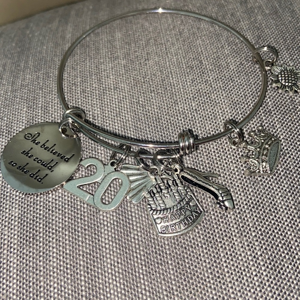 20th bday bracelet